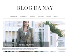 Tablet Screenshot of blogdanay.com